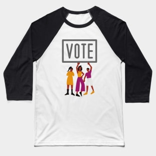 VOTE People Baseball T-Shirt